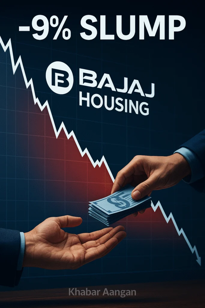 Bajaj Finance ने क्यों बेची 2.35% हिस्सेदारी? जानें Bajaj Housing के स्टॉक में आई 9% की भारी गिरावट का असली कारण
