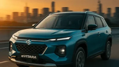 Maruti e Vitara का धमाका! 543KM रेंज और 5-स्टार सेफ्टी के साथ क्या खत्म करेगी Tata-Hyundai का राज? जानें कीमत और फीचर्स का पूरा ‘सच’