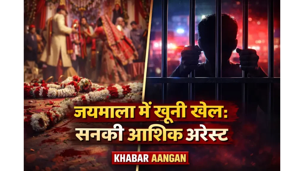 Buxar के चौसा में जयमाला के स्टेज पर दुल्हन को लगी सरेआम गोली, एकतरफा प्यार में पागल सनकी आशिक गिरफ्तार