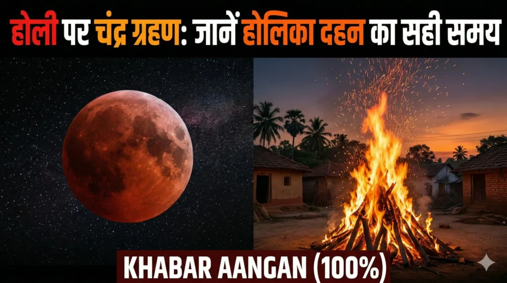 Chandra Grahan 2026: होली पर चंद्र ग्रहण का साया, जानें होलिका दहन का सही समय और सूतक काल की सावधानियां