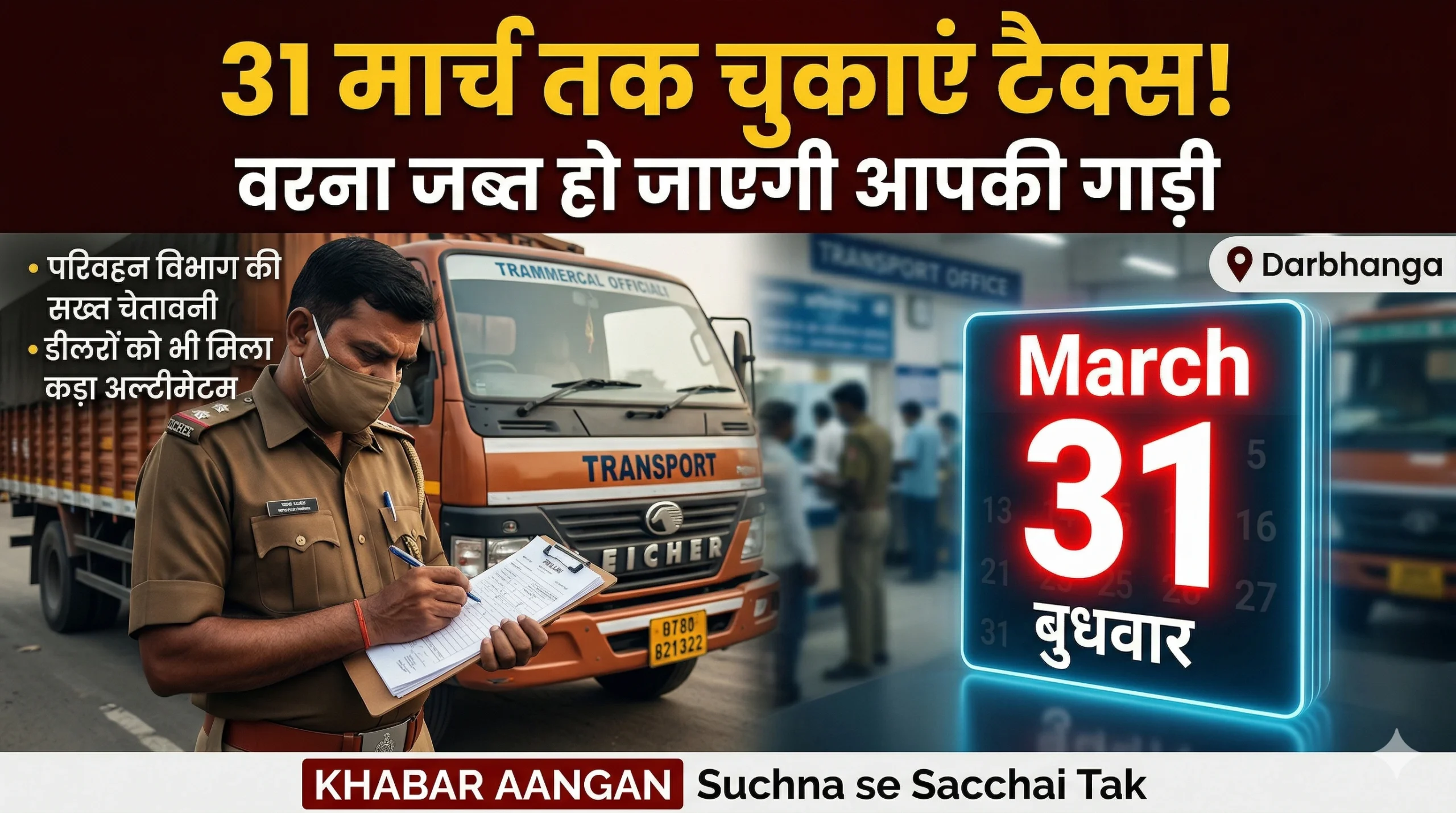 दरभंगा Darbhanga DTO