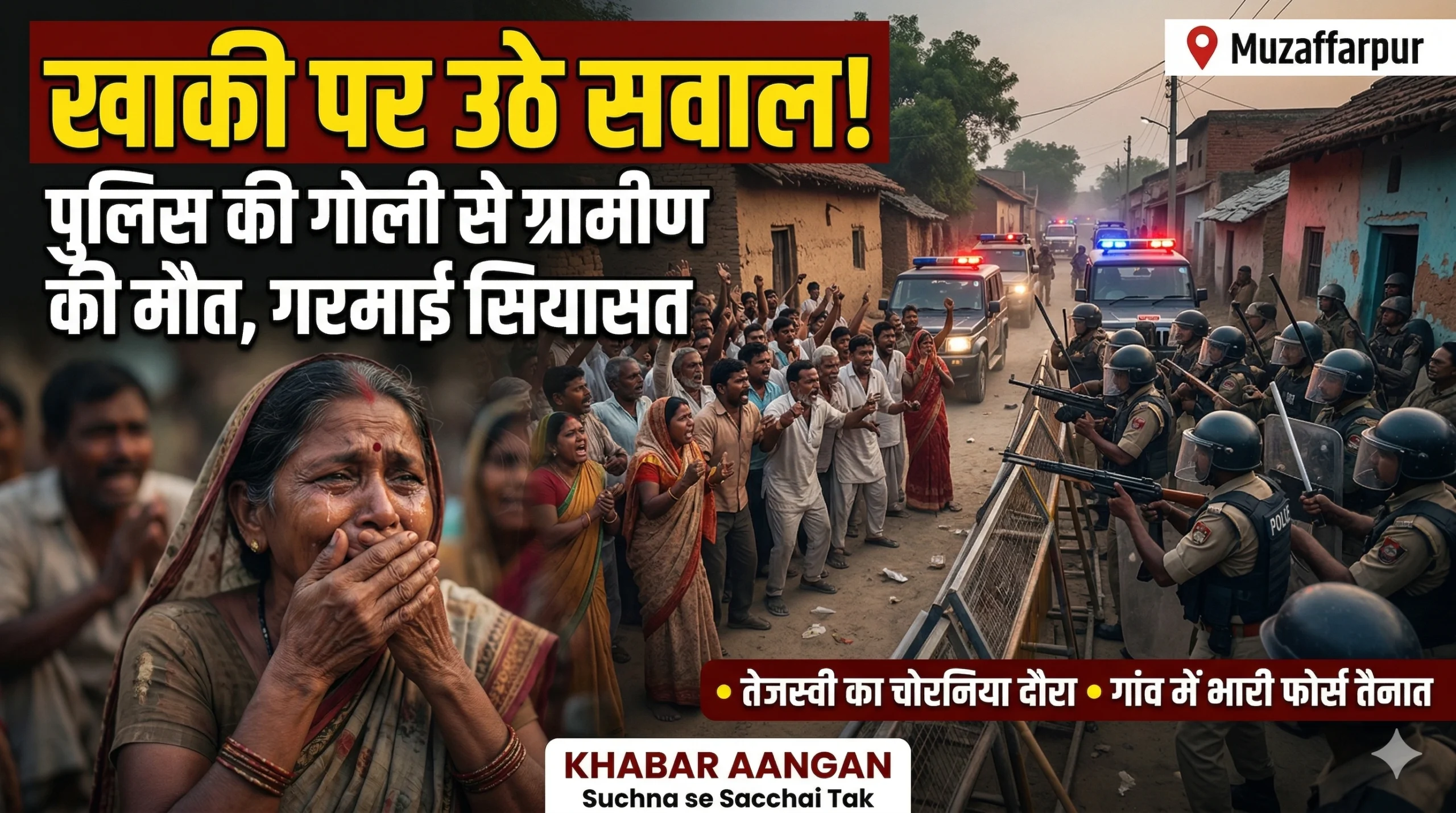 Muzaffarpur Police Firing