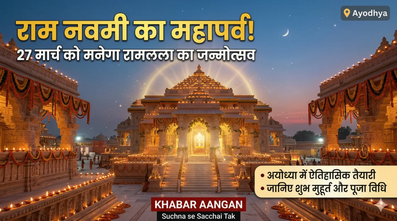27 मार्च को मनेगा आस्था का महापर्व, क्या इस बार Ram Navami 2026 पर अयोध्या में रचेगा नया इतिहास?