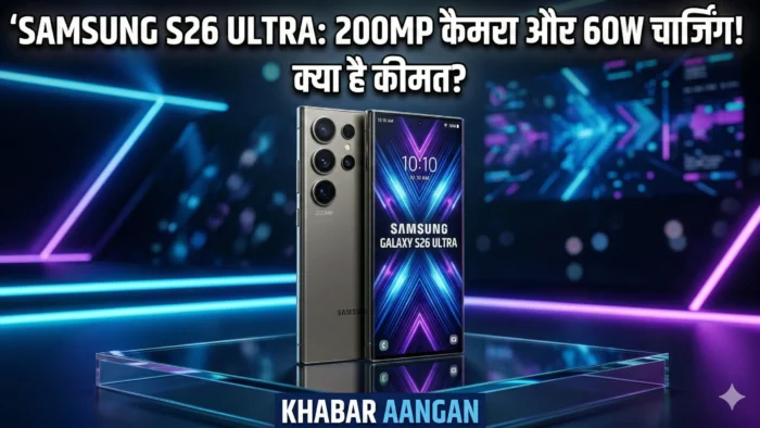 S26 Ultra सैमसंग का सबसे बड़ा धमाका: S26 Ultra ने लॉन्च होते ही मचाया तहलका, जानें कीमत और दमदार फीचर्स
