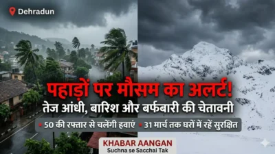 तेज आंधी, बारिश और बर्फबारी का अलर्ट, 31 मार्च तक कैसा रहेगा Uttarakhand का मौसम?