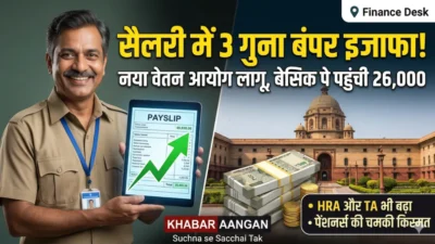8th Pay Commission लागू होने पर मिलेगी 3 गुना ज्यादा सैलरी! फिटमेंट फैक्टर से ऐसे बढ़ेगा HRA और बेसिक पे