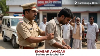 दरभंगा में दरिंदगी! गर्भवती महिला का पंखे से लटकता मिला शव, पुलिस ने आरोपी पति को किया गिरफ्तार