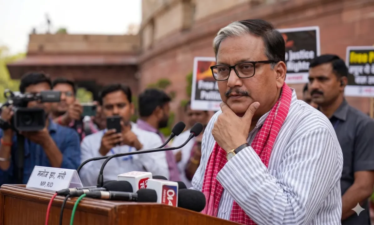 पीएम मोदी के संबोधन पर सियासत तेज! राजद नेता मनोज झा ने चुनाव आयोग से की भारी खर्चे की जांच की मांग