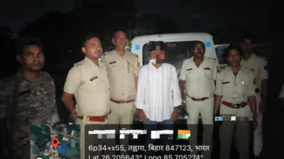 दरभंगा पुलिस का बड़ा प्रहार: हत्या के अभियुक्त और कुर्की वारंटी गिरफ्तार, भारी मात्रा में नेपाली शराब जब्त
