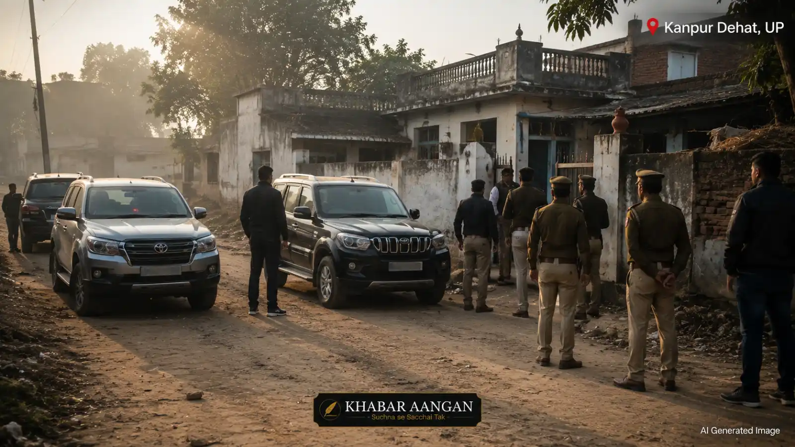 15 अगस्त से पहले कानपुर देहात में ‘पाक कनेक्शन’, 3 गाड़ियों से पहुंची दिल्ली ATS ने भाई-बहन को उठाया