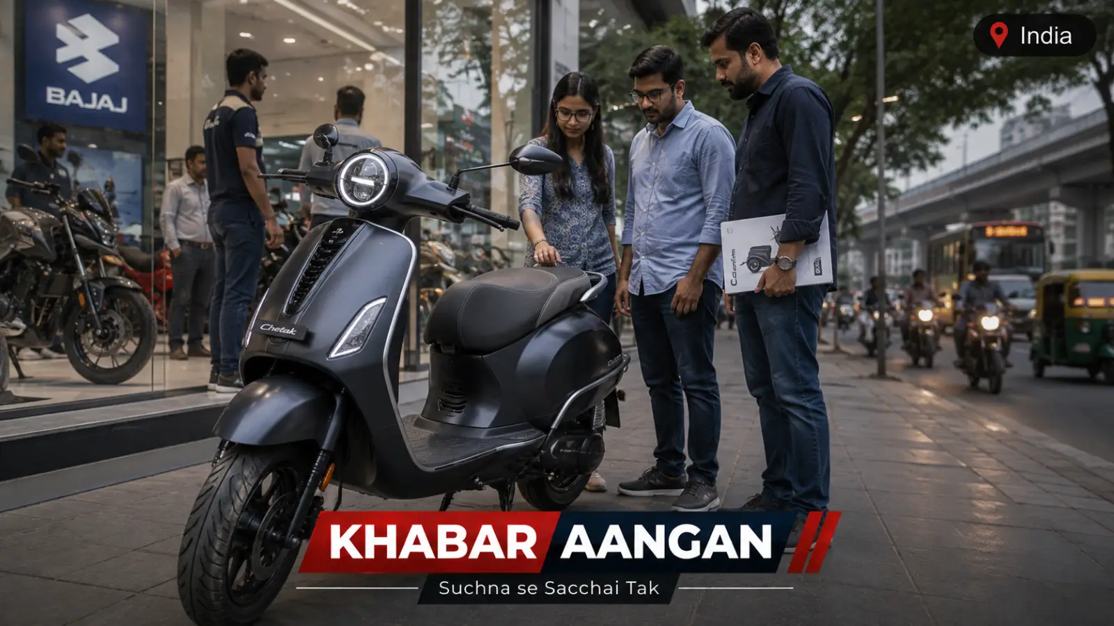 जुलाई में Bajaj Chetak ने पलटा खेल, 307% उछली बिक्री; Pulsar और Platina के आंकड़ों ने चौंकाया