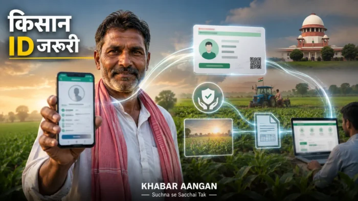 किसान ID फसल बीमा के लिए अब किसान ID होगी जरूरी, बिना पहचान के नहीं मिलेगा लाभ, कागजी प्रक्रिया से मिलेगी राहत