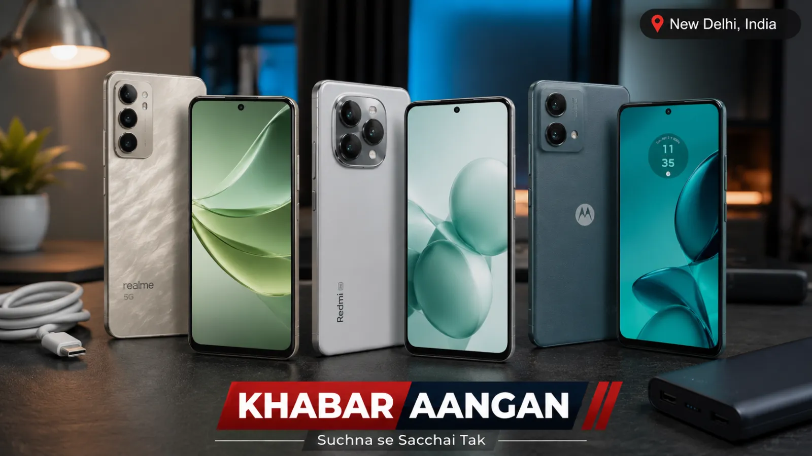 Realme 16x 5G vs Redmi Note 17 5G vs Moto G77 Power, कौन सा फोन आपके पैसे की सबसे ज्यादा कीमत देता है?