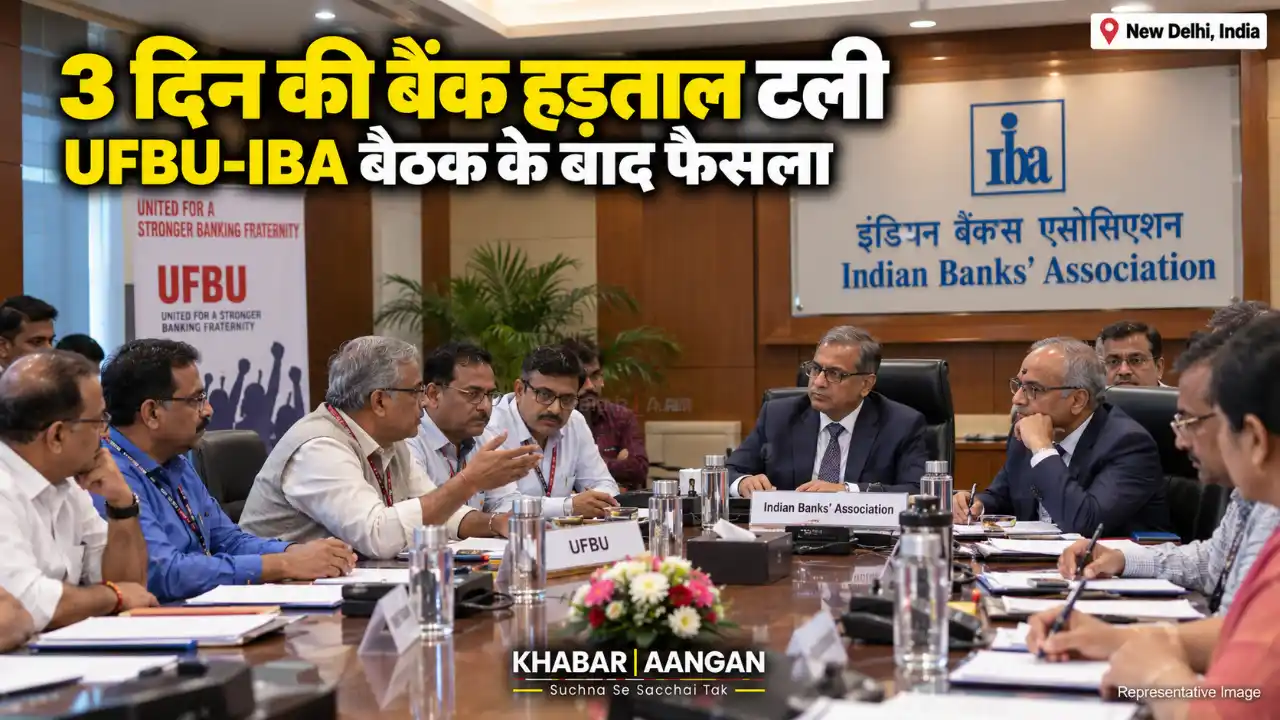 3 दिन की बैंक हड़ताल टली, यूनियनों और IBA की बैठक में इन मांगों पर बनी सहमति
