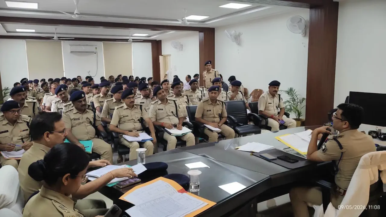 Darbhanga News दरभंगा में अगस्त के अपराधों की समीक्षा