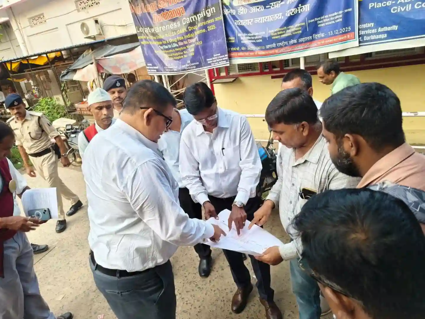 एलिवेटेड रोड Darbhanga News एलिवेटेड रोड की जद में कोर्ट परिसर का हिस्सा
