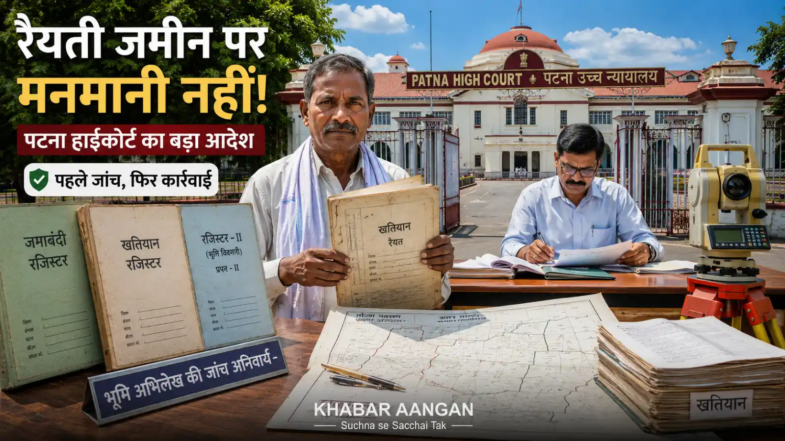 बिहार में जमीन के अतिक्रमण पर मनमानी नहीं चलेगी, पटना हाईकोर्ट ने अधिकारियों के लिए तय किए सख्त नियम