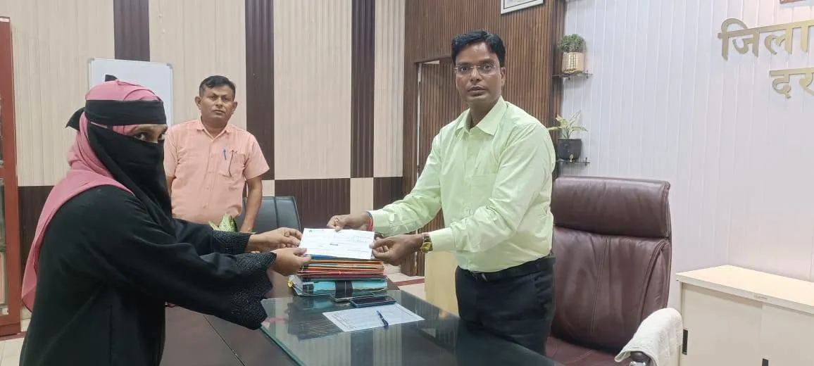 Darbhanga News सऊदी अरब में दिवंगत आफताब मुर्तुजा की पत्नी