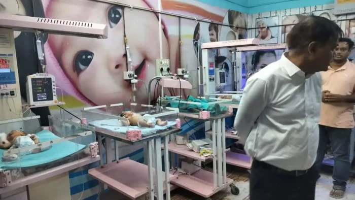 शांति इमरजेंसी हॉस्पिटल Samastipur News: मरीजों की जान से खिलवाड़ कर रहे अवैध अस्पतालों पर प्रशासन का छापा, शांति इमरजेंसी हॉस्पिटल के दोनों OT सील