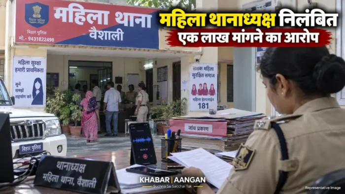 पूर्णिमा कुमारी Vaishali News: केस से नाम हटाने के बदले एक लाख मांगने का आरोप, महिला थानाध्यक्ष पूर्णिमा कुमारी निलंबित