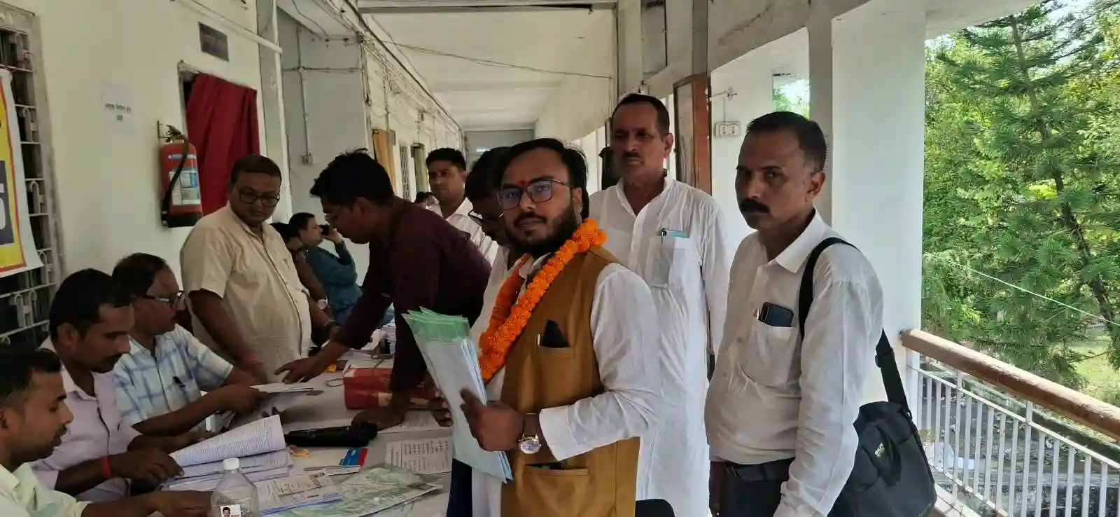 रौशन कुमार राही Darbhanga News स्नातक MLC चुनाव के लिए रौशन कुमार राही ने