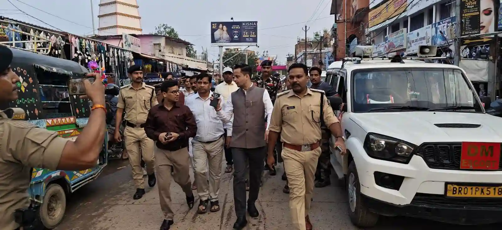 मधुबनी Madhubani News दुर्गा पूजा और रावण वध को लेकर मधुबनी में