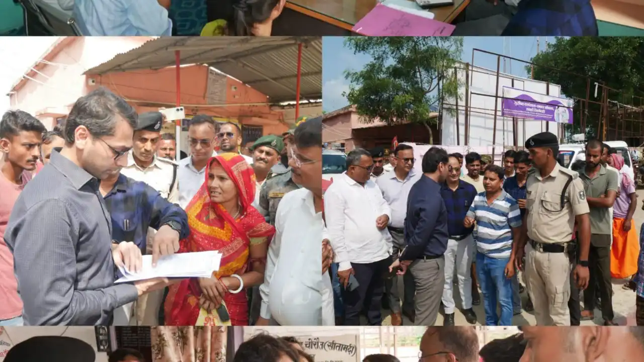 Sitamarhi News: चोरौत में डीएम का औचक निरीक्षण, दाखिल-खारिज और राजस्व मामलों के समयबद्ध निपटारे का निर्देश